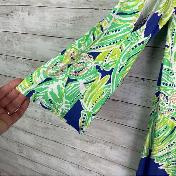 Ophelia Swing Dress: Where Palm Prints Meet Paradise - Lilly Pulitzer - Picture 4 of 8